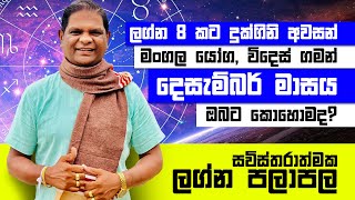 December 2023 Sinhala Lagna Palapala මංගල යෝග විදෙස් ගමන් ධන සම්පත්නව ගමනක ඇරඹුමක්RaavanAstrology [upl. by Allx]