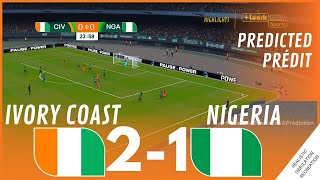 🏆Côte dIvoire 21 Nigeria Résumé FINALE Coupe dAfrique des Nations 2023 Simulation et prédiction [upl. by Rap]