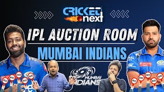 IPL 2025 Mega Auctions Mumbai Indians IPL Auction Strategy  MI IPL Auctions 2025  MumbaiIndians [upl. by Inez]