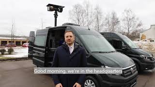 EVPÚ Defence  Surveillance and monitoring vans for border guards [upl. by Crosley]