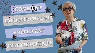 Comment comprendre un poème [upl. by Tarkany]