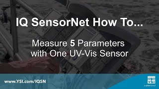 IQ SensorNet  How to Measure 5 Parameters with One UVVis Sensor [upl. by Adiol]