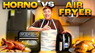 POLLO en AIR FRYER VS POLLO en HORNO  ¿En CUAL queda MEJOR [upl. by Bethena]