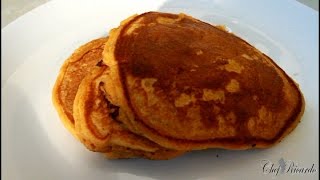 Sweet Potato Pancakes  Healthy Breakfast Recipes  Recipes By Chef Ricardo [upl. by Esinej]