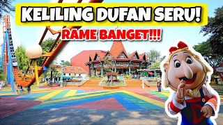 KELILING WISATA DUFAN ANCOL JAKARTA WAHANA BERMAIN TERBESAR DI INDONESIA [upl. by Annoed]