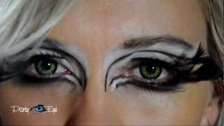 Soczewki kolorowe PartyEye Crazy  Wilk  Saga Zmierz  Color Contact Lenses [upl. by Annadal]