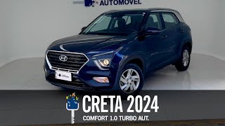 CRETA COMFORT 10 TURBO AUT 2024  Shopping do Automóvel [upl. by Mitzi]