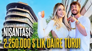 Türkiyenin En HOT🔥 Emlakçısı ile Nişantaşında Lüks Daire Turu [upl. by Inatirb]