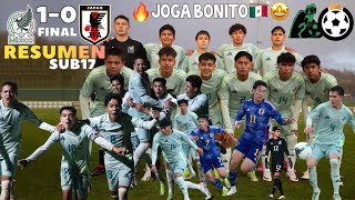 México SUB17 VS Japón SUB17 RESUMEN 🔥 Copa Mondial Futbol Montaigu J1 FINAL 🇲🇽10🇯🇵 2632024 [upl. by Morvin]