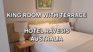 Hotel Ravesis King Room with Terrace  Room Tour [upl. by Autum]