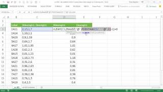 excel634  Jak rozdzielić tekst z 3 przecinkami bez spacji na 2 kolumny [upl. by Ys]