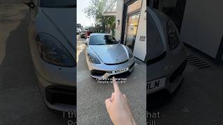 Making The GT4 Illegal… full video on TikTok or Instagram mrhcars porschegt4 porsche [upl. by Nytsuj]