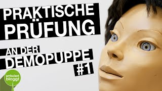 Praktische Examensprüfung an der Pflegepuppe  Teil 1 Die Übergabe [upl. by Hey]