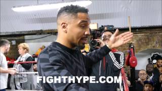 ANDRE WARD ADMITS WHAT HE STOLE FROM FLOYD MAYWEATHER EXPLAINS IMPORTANCE OF INSIDE GAME [upl. by Athelstan]