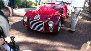 1947 Ferrari 125S revving at the 2012 Cavallino Breakers [upl. by Airretal182]