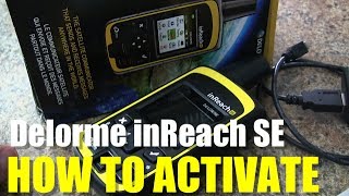 Garmin inReach SE  How to Activate Existing User [upl. by Morganstein800]