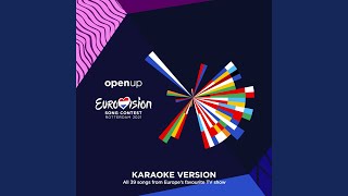 Technicolour Eurovision 2021  Australia  Karaoke Version [upl. by Einahpts440]