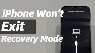 iPhone Won’t Exit Recovery Mode How to Get iPhone Out Of Recovery Mode [upl. by Whorton308]