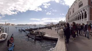 360 video Riva degli Schiavoni Venice Italy [upl. by Yak214]