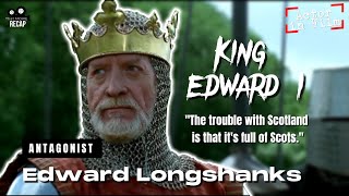 Actors in Film King Edward I  Edward Longshanks [upl. by Galer409]