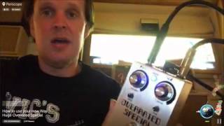 BonaScope Rewind  Joe Demonstrates the new Way Huge Overrated Special Pedal [upl. by Anidualc]