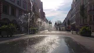 Stadtplatz Wels Wasserspiele [upl. by Hawker]