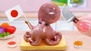 5000 Best Seafood Recipes 🐙 Spicy Miniature Japanese Baby Octopus Fried Karaage 🏮 Tina Mini Cooking [upl. by Ahseiym]