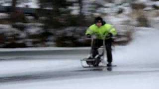 Worlds fastest sparkkicksled [upl. by Burne]