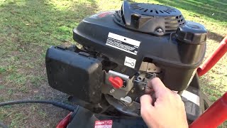 Honda GCV160 Hunting Idle Surging Fix [upl. by Davidde]