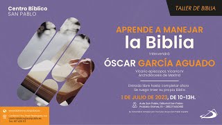 Encuentro Aprende a manejar la Biblia  p Óscar García [upl. by Eilarol]