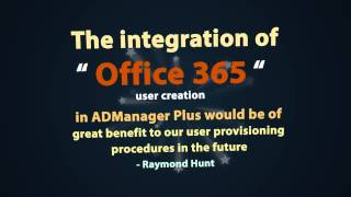 ADSolutions unveils the Office 365 user provisioning feature [upl. by Ttik461]