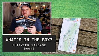 Whats In The Box The Puttview Books Yardage Book [upl. by Munniks752]