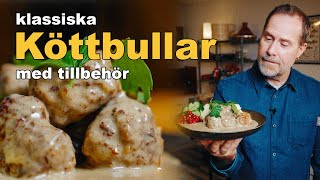 Klassiska Köttbullar Med Tillbehör [upl. by Kerwinn]