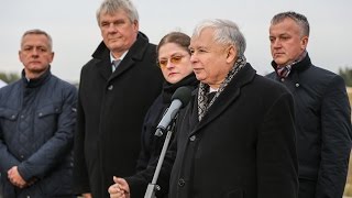 Jarosław Kaczyński w Ostrołęce [upl. by Enaitsirhc]