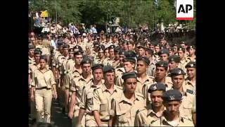 ISRAEL MILITARY PARADE STAGED TO CELEBRATE JERUSALEM DAY 2 [upl. by Elletnuahs947]