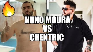 BEEF NUNOMOURA VS CHENTRIC Ritinha dá roast a chentric [upl. by Enimrac]