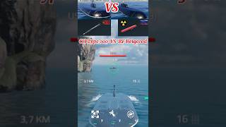 CH Type 100 VS RF Belgorod Rocket  Modern Warships modernwarships mw worldofwarships submarine [upl. by Noelopan755]