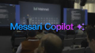 Messari Copilot Keynote Address  Crypto AI Assistant Product Launch  Mainnet 2024 [upl. by Haela]