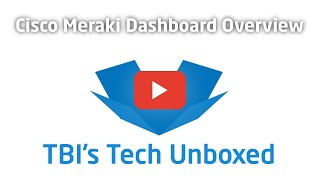 Cisco Meraki Dashboard Overview [upl. by Craw]