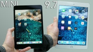 2019 iPad Mini vs iPad 97 [upl. by Eldwun44]