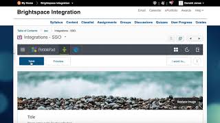 How PebblePad and Brightspace Integrate [upl. by Fidele272]