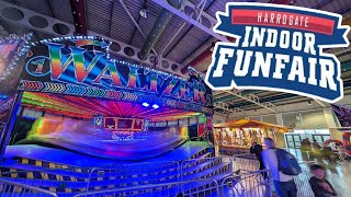 Harrogate Indoor Funfair February 2024  Yorkshire Event Centre [upl. by Tohcnarf]