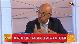 🔴 INSÓLITO el embajador argentino en Venezuela acusó al pueblo de votar a un fascista [upl. by Akinna]