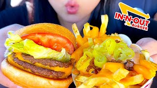 InNOut Burger ASMR Animal Style [upl. by Yenaiv677]