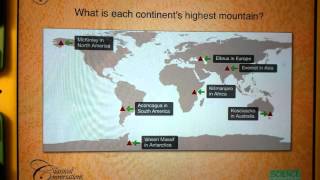 Continents highest mountains [upl. by Eahc420]