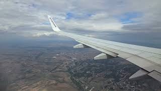 Landing in Thessaloniki Airport b737 [upl. by Eldwen]