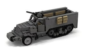 LEGO WW2 USA Normandy Battle Stop Motion Animation Urban Combat [upl. by Drislane]