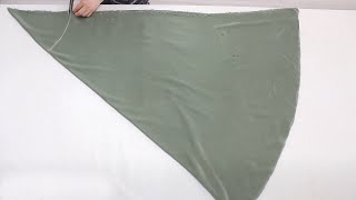 How to Make Wrap Skirt with Side Knot [upl. by Bab399]