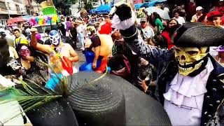 Cierre del carnaval de Iztapalapa 2024  las máscaras  8 barrios  Tradiciones de Iztapalapa [upl. by Katrine]