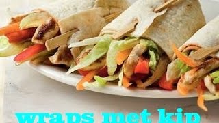 lactosevrije wraps met kip  Lekkersmikkelennn [upl. by Acinaj263]